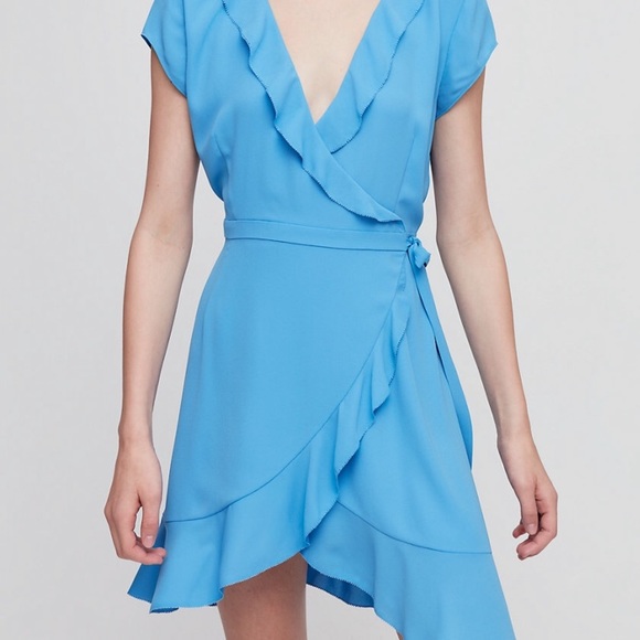 Aritzia NWOT Sunday Best Wrap Dress - Picture 2 of 2